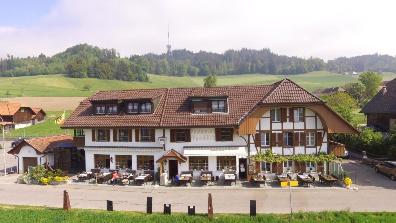 Hotel Alpenblick Ferenberg Bern Stettlen Exterior foto